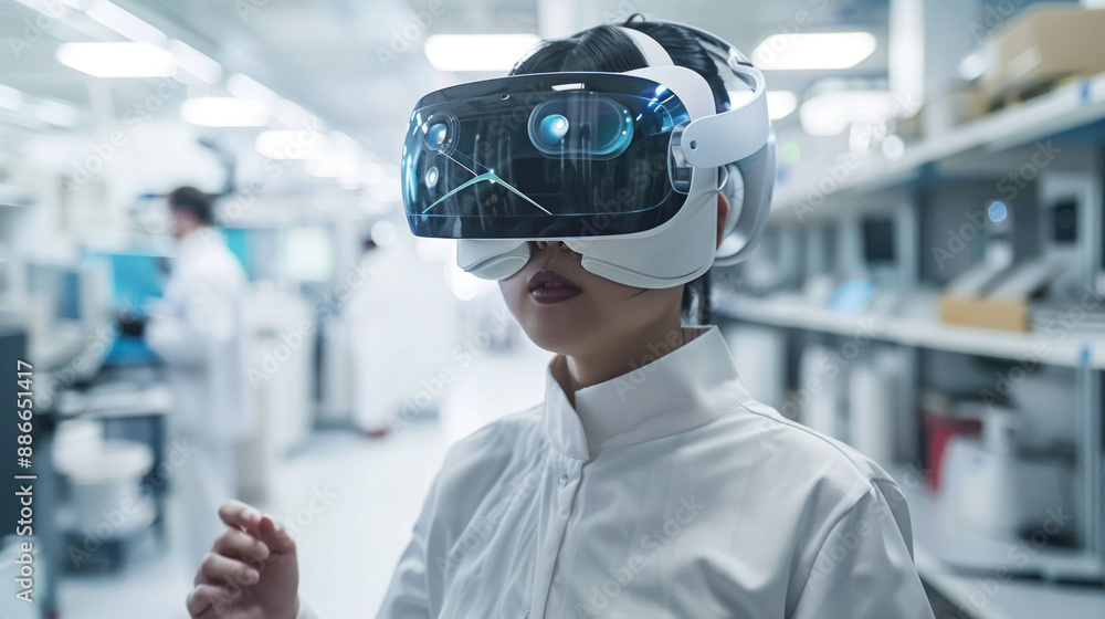 Poster Immersed in Discovery: Scientist Exploring Virtual Reality Simulation