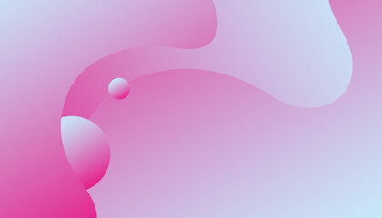 Abstract pink gradient geometric shape background. can be used for banner, layout, annual report, web design. Eps10 vector
