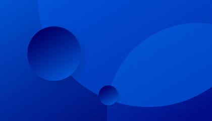 Abstract blue color background with circles.  background for posters, placards, brochures, banners, headers, covers
