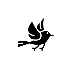 bird silhouette icon