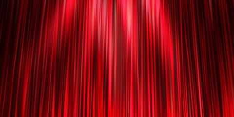 red curtains , copy space concept for wallpaper or background