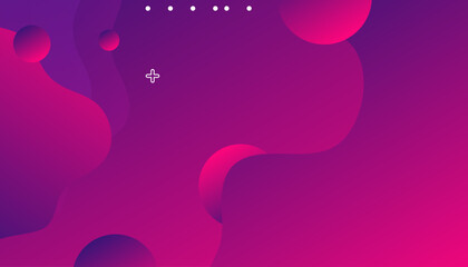 Abstract purple color background. Dynamic shapes composition. Applicable for gift card, Poster on wall poster template, EPS 10