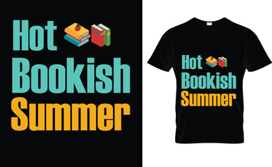 Obraz premium national book lovers day t shirt design 292.eps