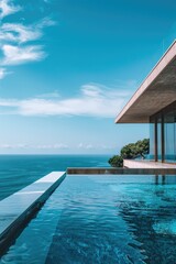 Fototapeta premium Beachside Swimming Pool