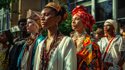 Fototapeta premium People of colour