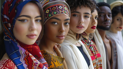 Fototapeta premium People of colour