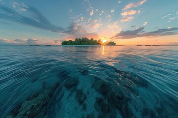 Beautiful natural view landscape