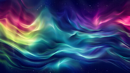 Obraz premium A colorful, swirling pattern of light and dark blue and purple