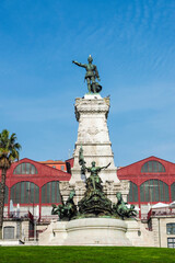 Fototapeta premium Infante Dom Henrique Navegador monument in Oporto, Portugal