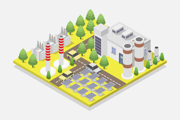 Isometric charging station