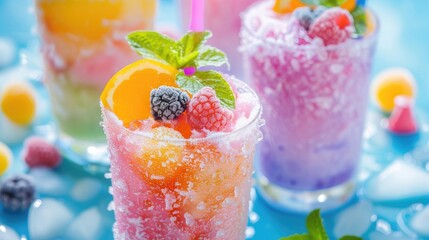Chilled Sherbet Party Frosty Drink