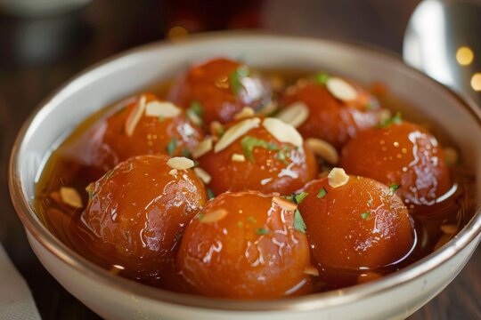 freshly made gulab jamun