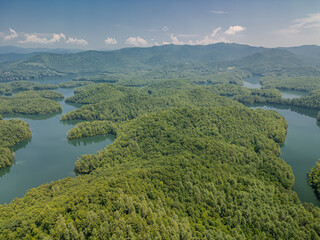 Fototapeta premium lake Santeetlah, NC