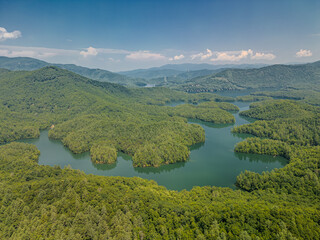 Fototapeta premium lake Santeetlah, NC