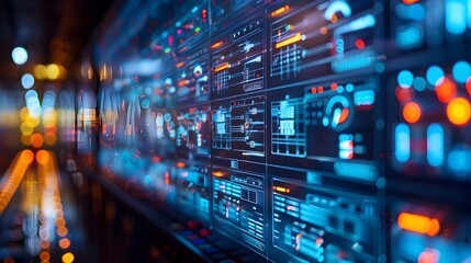 Futuristic High Tech Control Center for a Smart Grid Powered by Cloud Computing