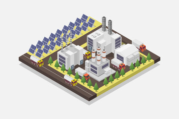 Solar Power Plant Factory
