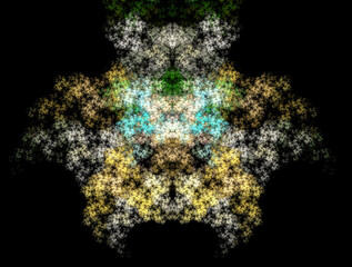 Imaginatory fractal abstract background Image