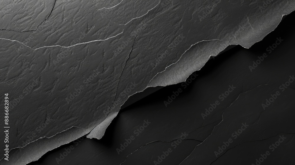Poster dark paper background with text space for modern design