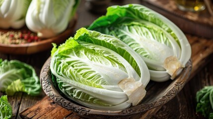 Fresh Raw Napa Cabbage