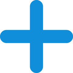 Obraz premium Math plus sign clip art design on plain white transparent isolated background for card, shirt, hoodie, sweatshirt, apparel, tag, mug, icon, poster or badge