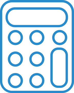 recommend clip art: Calculator clip art design on plain white transparent isolated background for card, shirt, hoodie, sweatshirt, apparel, tag, mug, icon, poster or badge