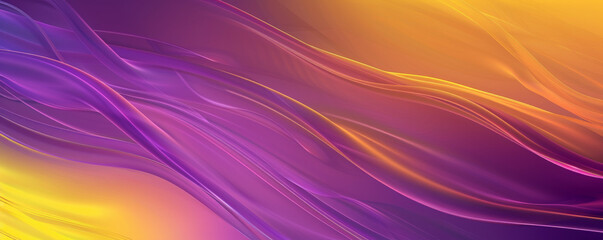 A stunning gradient wave background with smooth, flowing lines transitioning from purple to yellow, creating a lively and eye-catching visual effect.