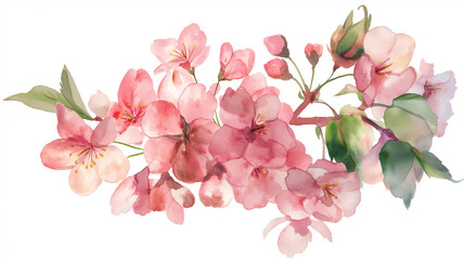 flores en fondo blanco 