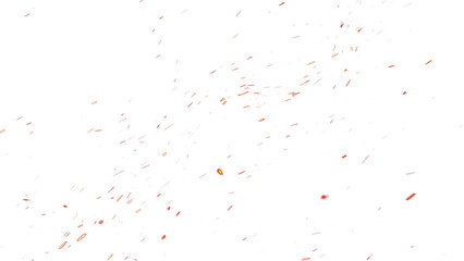 Floating embers sparks background PNG transparent. Opacity or screen mode usage for overlay