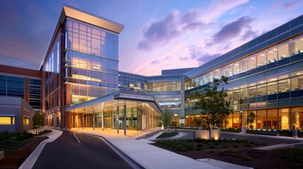 modern hospital exterior --ar 16:9 Job ID: 803dd0f9-e6f0-4e1d-8d12-fed91db185a3