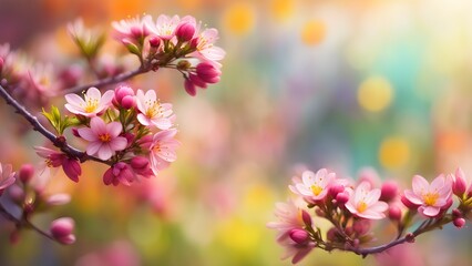Obraz premium Delicate and Dreamy Blossoms of Spring's Arrival
