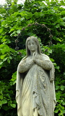 Fototapeta premium statue of mary