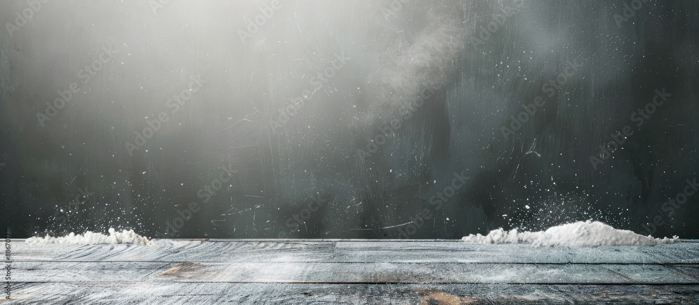 Aufkleber a profound image on a black chalkboard symbolizes the essence of patience as a formidable source of 