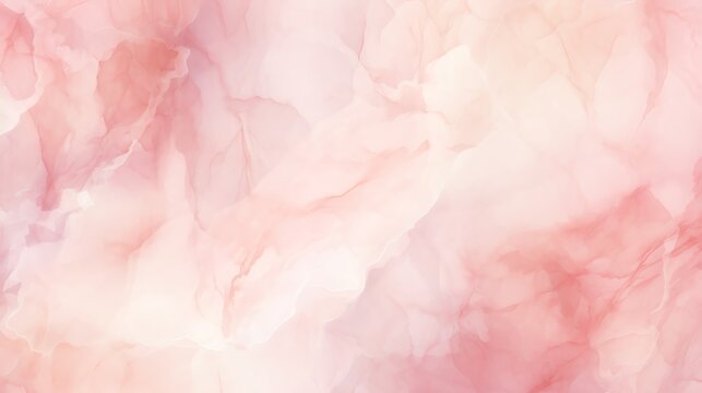 Soft pink and white marble texture background.