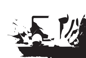 Modern Grunge Background Design.