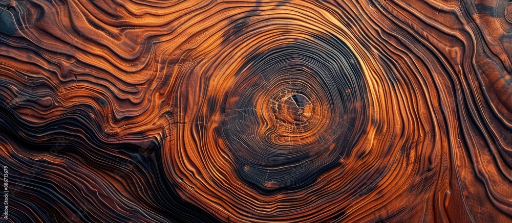 Poster image showing a natural pattern on wood with copy space for text
