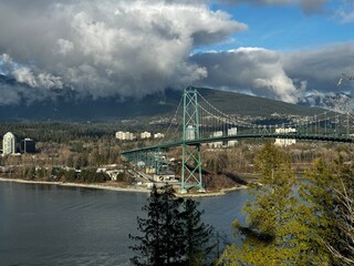 bridge over the river
