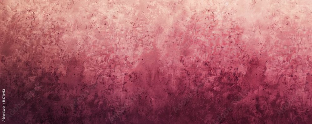 Poster a grainy gradient banner background transitioning from soft pink to deep burgundy, with a subtle