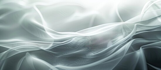 Obraz premium Abstract blurred background in shades of grey with copy space image