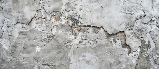 Stucco wall background with a textured grey finish suitable for a copy space image