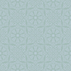 Damask pattern vector Perfect for bed sheets, carpets, and wallpapers, the seamless, vintage patterns add a touch of classic luxury to any fabric.