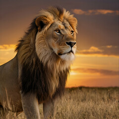 Obraz premium King lion