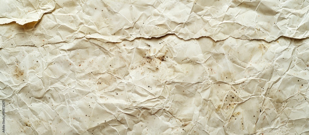 Poster background with a natural texture on recycled paper ideal for copy space image