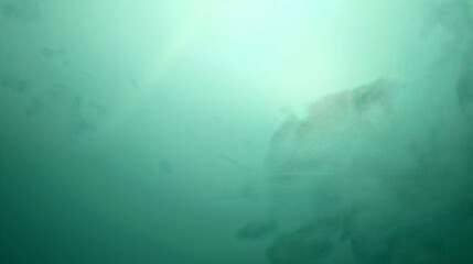 Soft Green Abstract Background with Subtle Texture