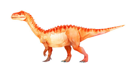 Fototapeta premium Watercolor dinosaurs&nbsp;