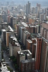 Obraz premium View of Johannesburg from Ponte City.
