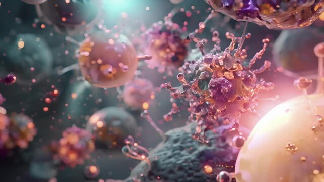The engulfment of damaged or dead cells by a macrophage through phagocytosis to clear out cellular debris.