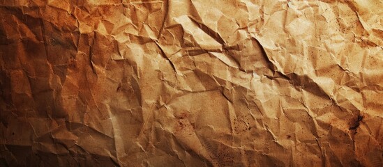 Fototapeta premium Background with a textured brown paper design and space for adding images. Copy space image. Place for adding text and design