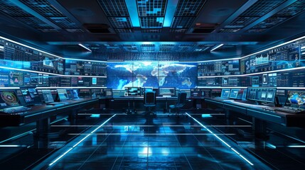 Global Connectivity Satellite Communications Hub with CuttingEdge Technology and Network Routing Interfaces