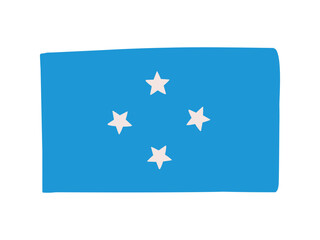 ミクロネシアの国旗