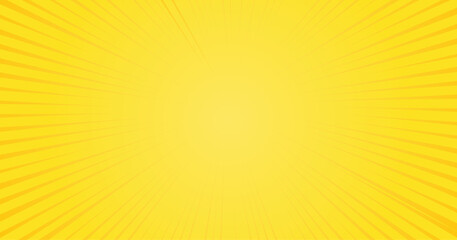 abstract background Sunburst starburst yellow orange pop art cartoon, Vector illustration, starburst.